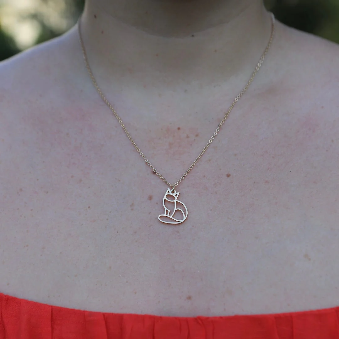 Collier Chat - Image 8