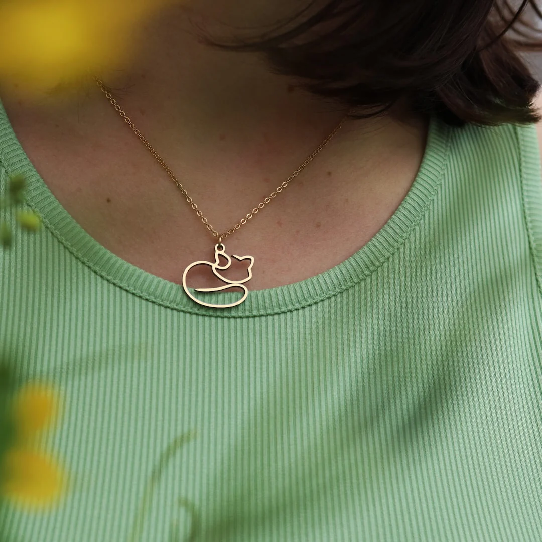 Collier Panda Roux One Line - Image 6